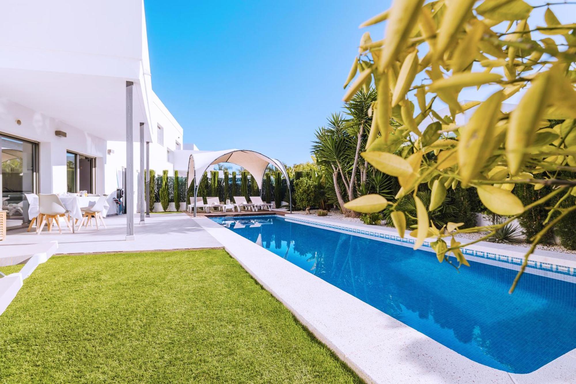 Casa Coco Stylisches Beachhouse Mit Pool & Sundeck Els Poblets Denia Esterno foto